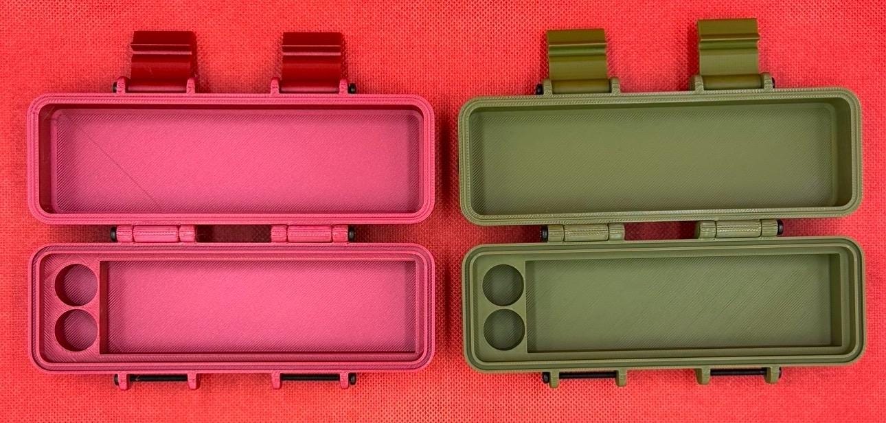 Syringe Box + Two Vial Slots (3ml)