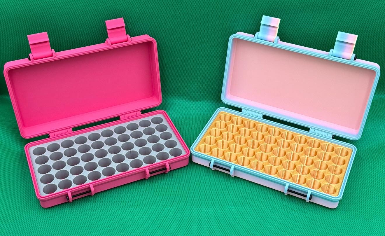 3ml Peptide Vial Storage Box | 50-SlotCase | Insulin Case | Semaglutide Case | Testosterone Case | Travel Case | Injectables | Cold Storage