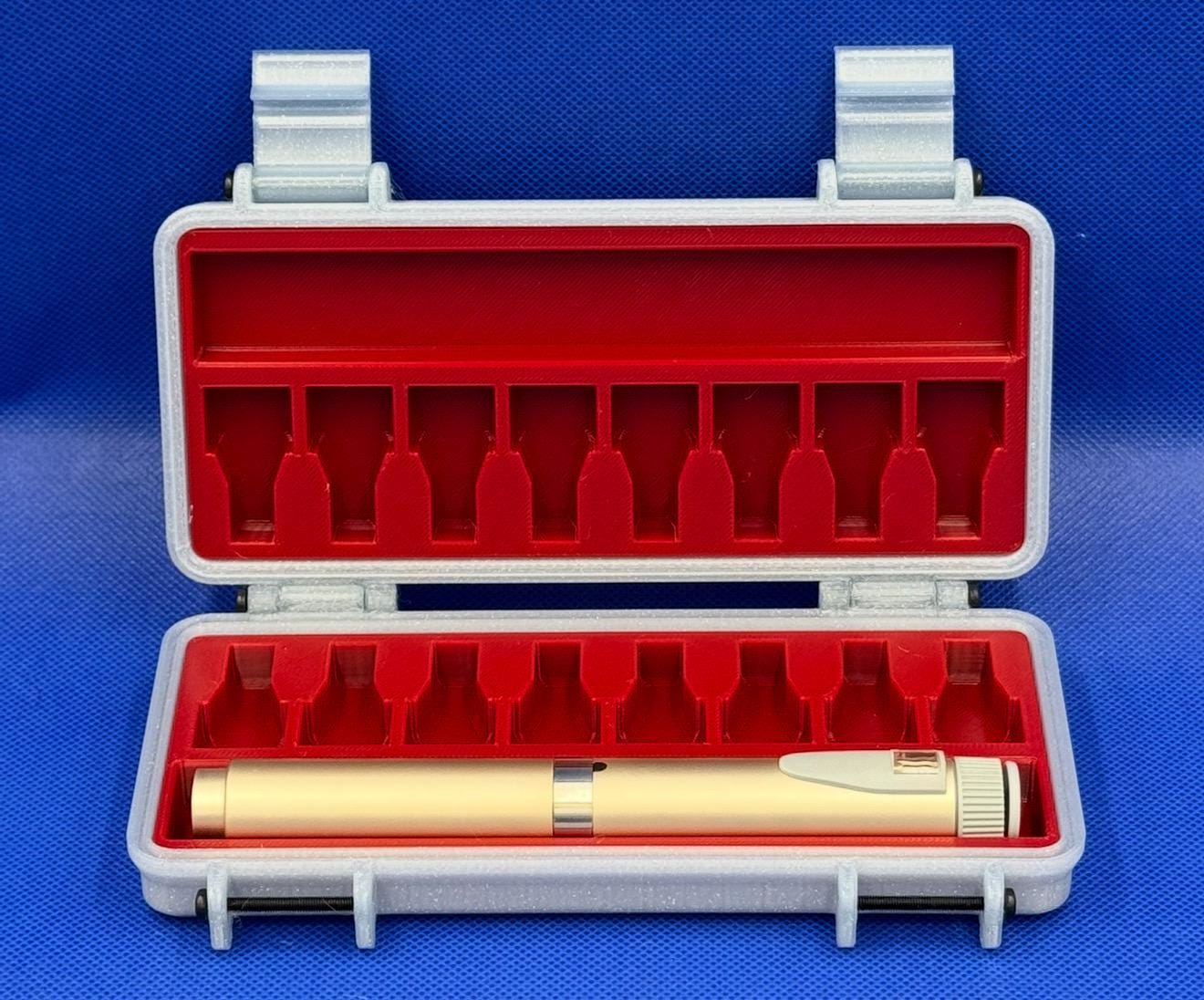 Injector Pen & Needle Case | Peptide Case | Insulin Case | Semaglutide Case | Testosterone Case | Travel Case | Injectables Case