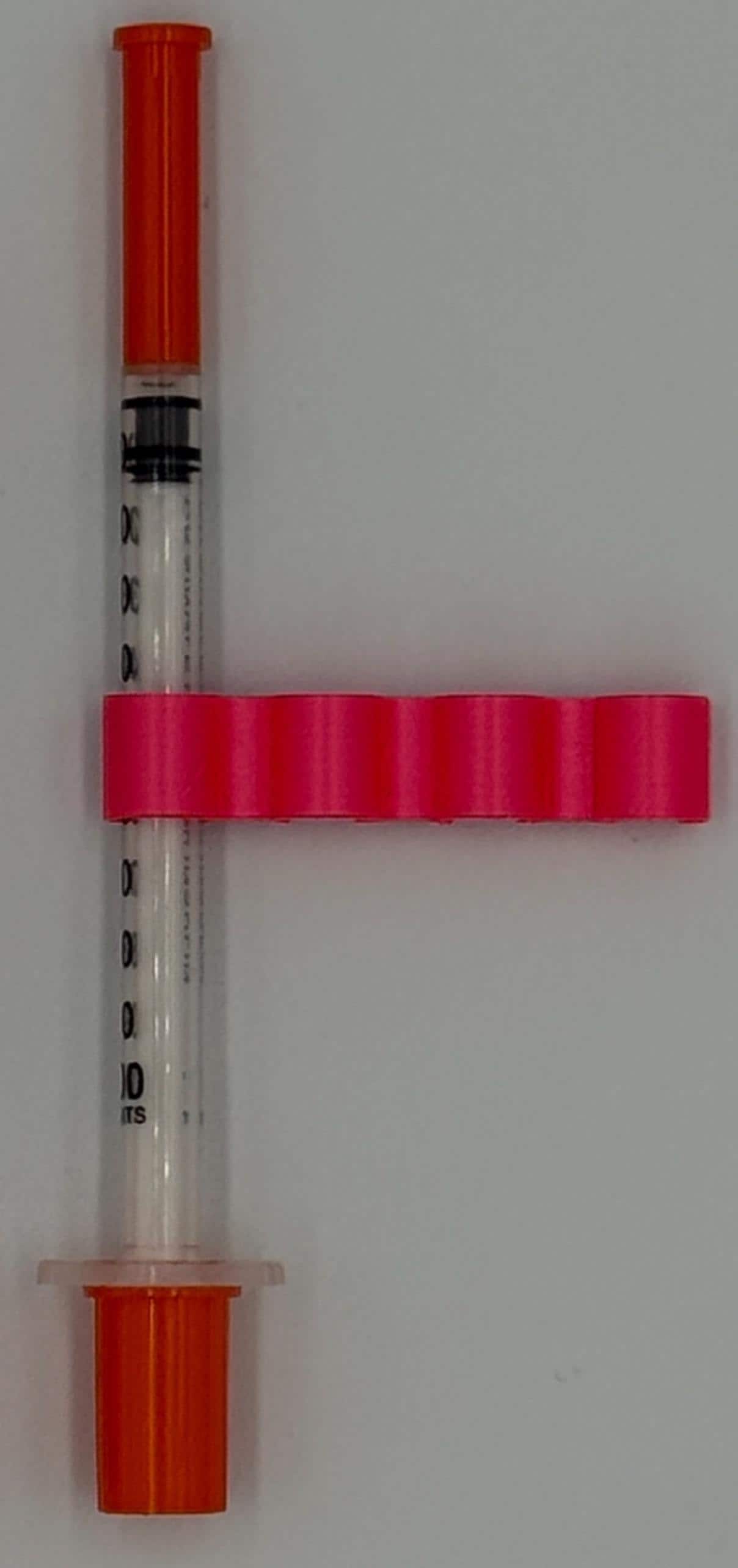 Syringe Clips | 3D Printed | Multiple Sizes | Fits 1mL 30G 0.5” & 0.3cc 31G | Organization | Storage | Grip Accessory for Easy Handling