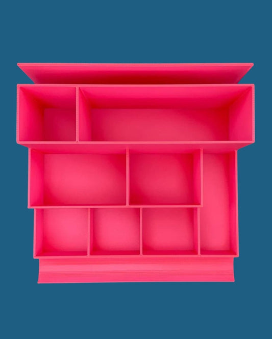 Peptide IVF GLP1 Insulin Testosterone Vials Syringe Medical Semaglutide Supply Caddy Pen Storage Container Organizer Box