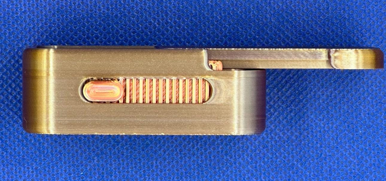 Mini Travel Pill Box (Slide Lock) | Vitamins | Medications | 2.36” x 1.4” x 0.8”