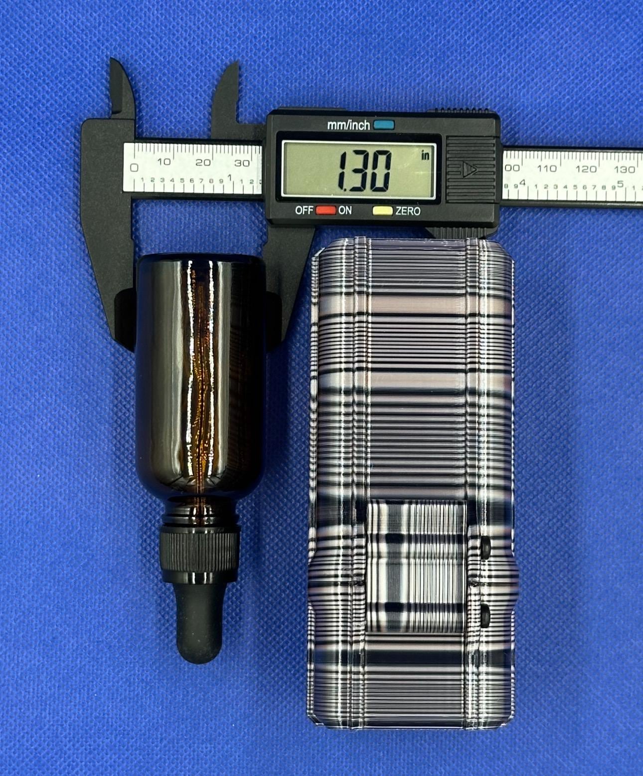 1 oz Tincture Storage Collection (Max Diameter = 33 mm | Max Height = 101.6 mm)