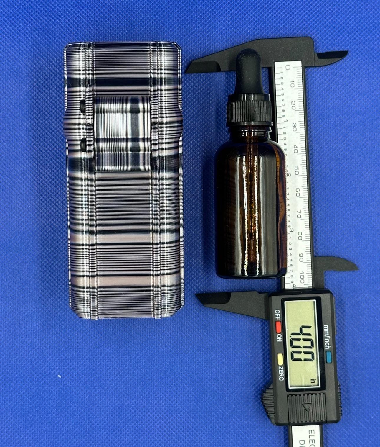 1 oz Tincture Storage Collection (Max Diameter = 33 mm | Max Height = 101.6 mm)