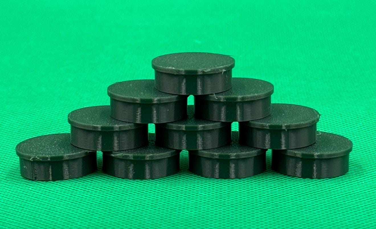 Flexible 30ml TPU Vial Caps (Set of 10!) | Hospira BAC Water | Peptide Vial Covers | Reusable | Custom 3D Printed | Tirz | Multiple Colors