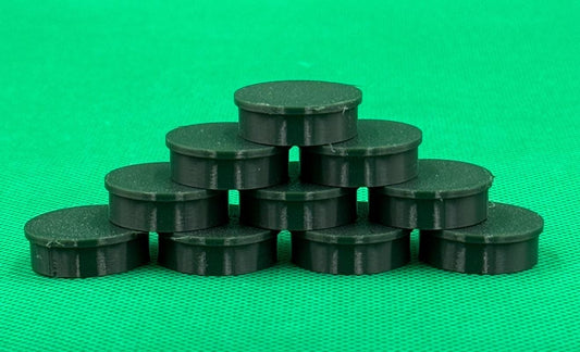 Flexible 30ml TPU Vial Caps (Set of 10!) | Hospira BAC Water | Peptide Vial Covers | Reusable | Custom 3D Printed | Tirz | Multiple Colors
