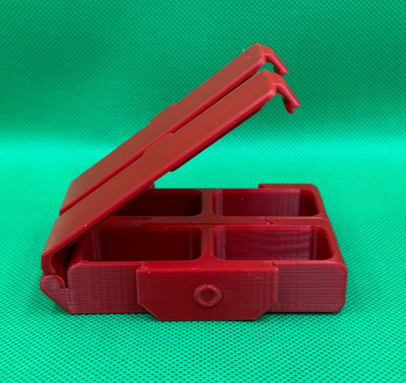 Connectable Pill Organizer | Medication Organization | Vitamins | Supplements | Multiple Colors | Modern Pill Box | Detachable | 3D Printed