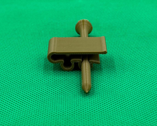 3D Printed Golf Tee Hat Clip – Durable & Stylish Golf Accessory (Multiple Colors Available)