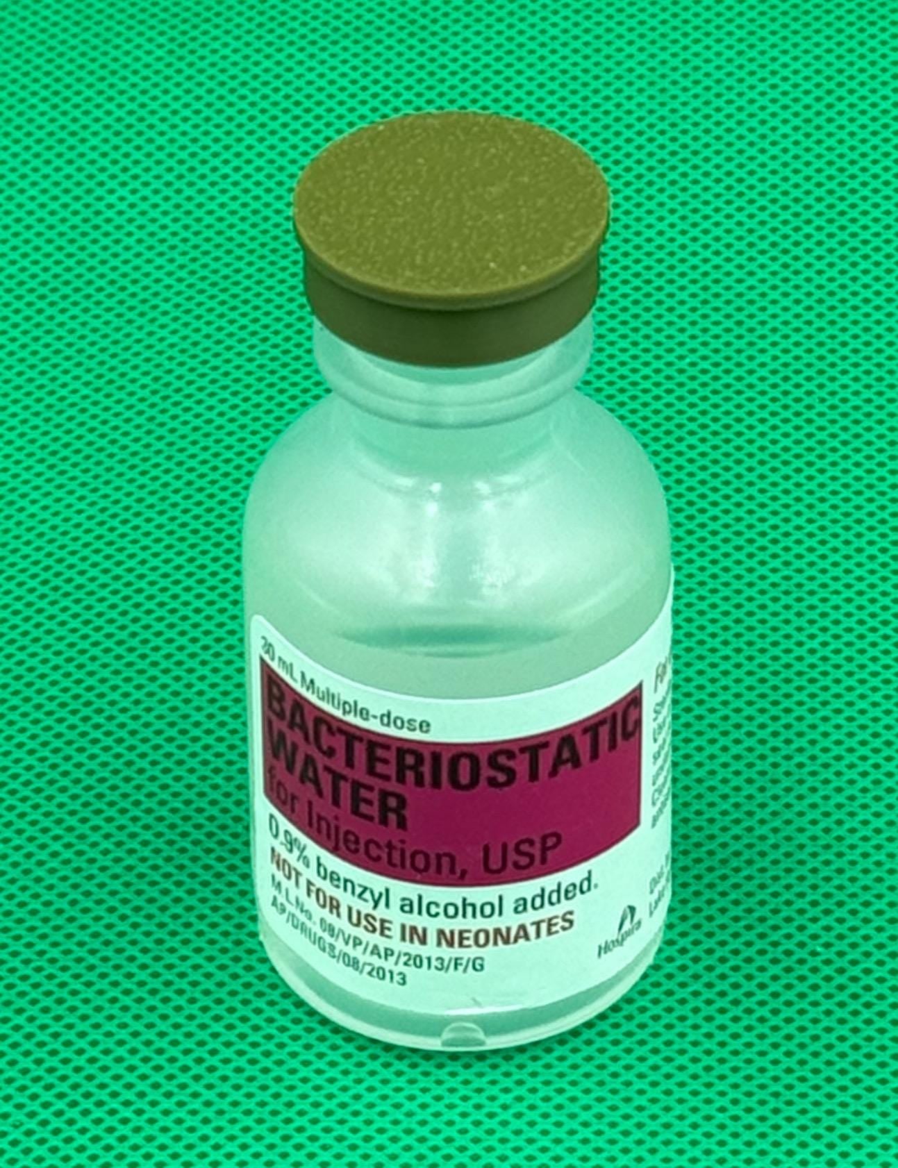 30ml Vial Caps (Set of 10!) | Hospira BAC Water | Peptide Vial Covers | Reusable | Custom 3D Printed | Tirz Semaglutide | Multiple Colors