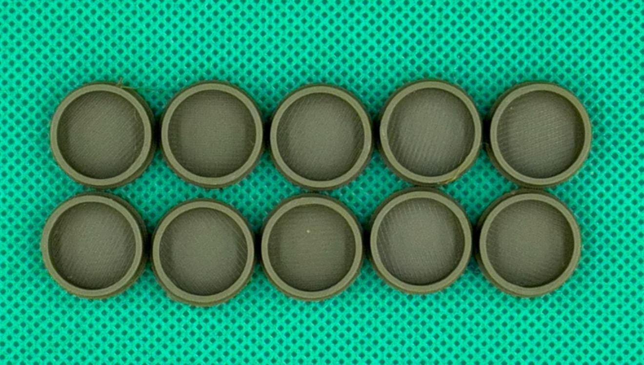 3ml Vial Caps (Set of 10!) | Peptide Vial Covers | Reusable | Custom 3D Printed | Tirz Semaglutide Reta | Multiple Colors