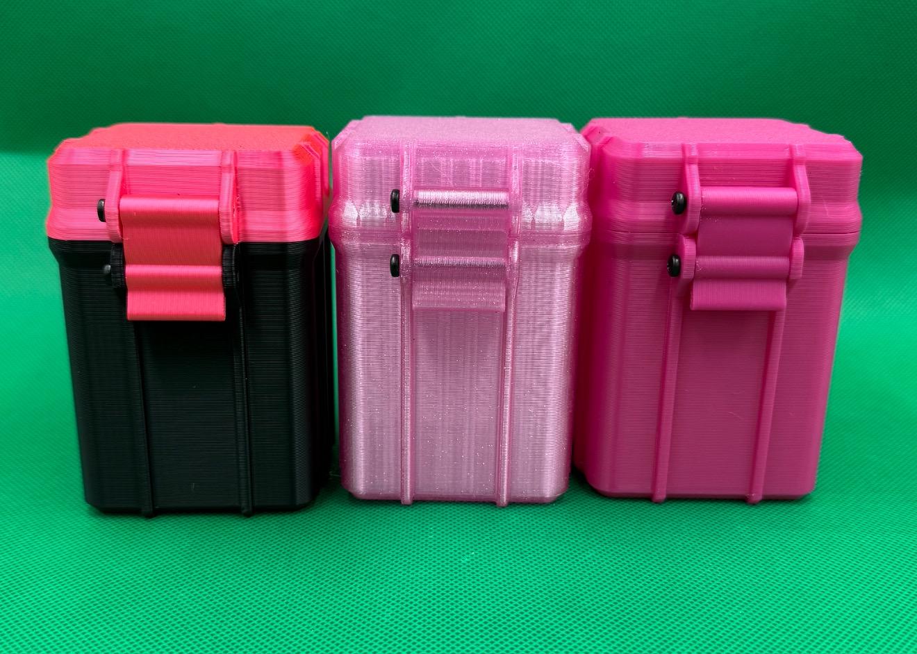 3D Printed Medication Storage Box for Blister Pack Meds like Belbuca | Secure, Discreet & Stylish | All Colors Available