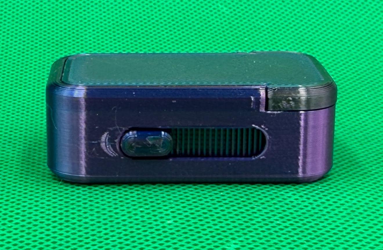 XS Pill Box with Compartments (Slide Lock) | Vitamins | Medications | 2.1” x 1.25” x 0.7”
