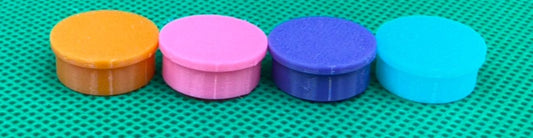 Flexible 3ml TPU Vial Caps (Set of 10!) | Peptide Vial Covers | Reusable | Custom 3D Printed | Tirz Semaglutide Reta | Multiple Colors