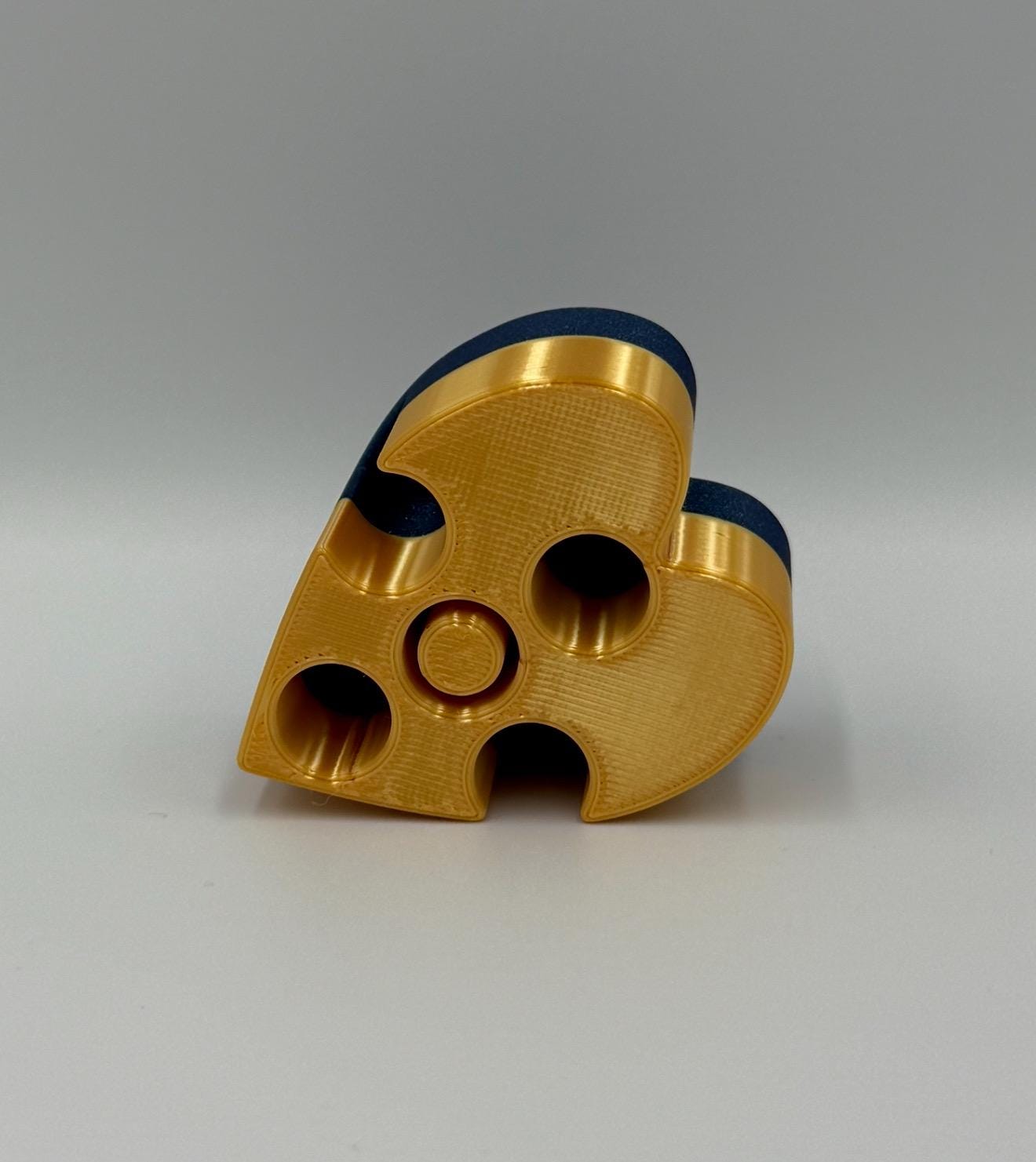 STL File 3ml Cartridge Holder with Purging Station | Heart-Shaped | Instant Download CAD File For 3D Printing