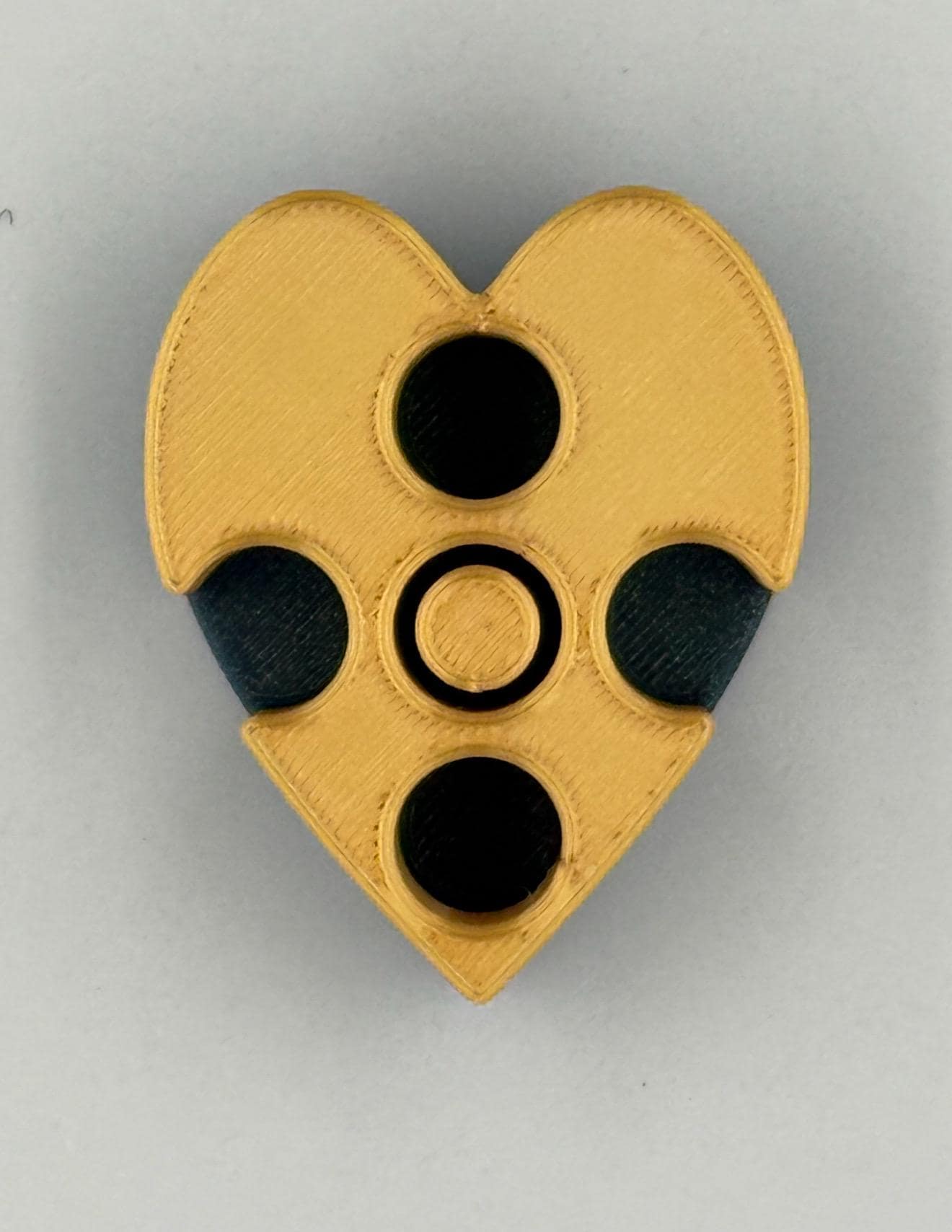 STL File 3ml Cartridge Holder with Purging Station | Heart-Shaped | Instant Download CAD File For 3D Printing