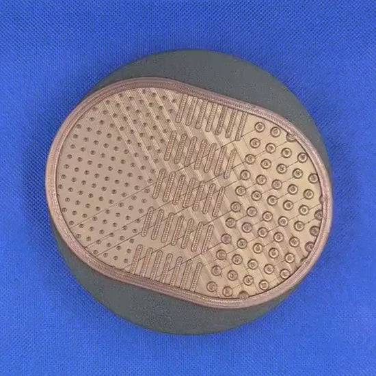 3D Printed Makeup Brush Cleaning Mat, Reusable, Eco-Friendly, Textured Design