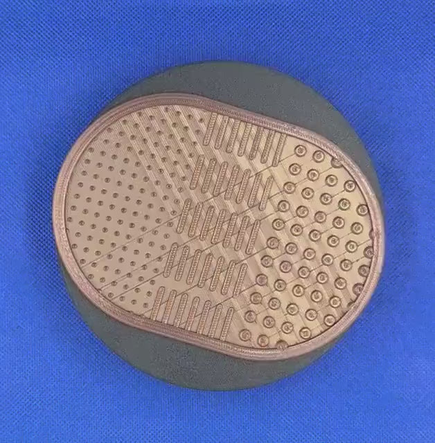 3D Printed Makeup Brush Cleaning Mat, Reusable, Eco-Friendly, Textured Design