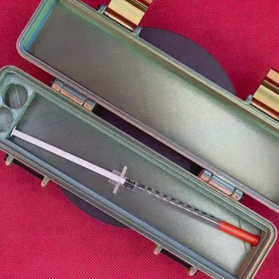 Pre-Filled Syringe Box with Two Vial Slots (3 ML)