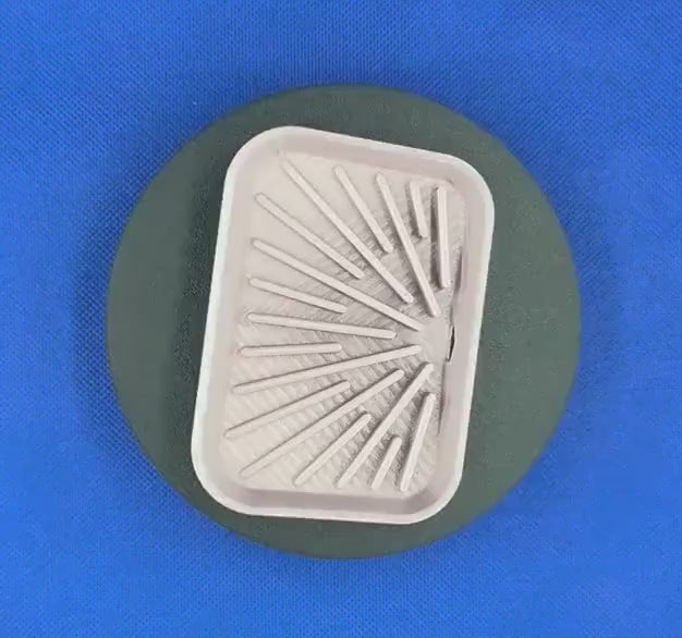 Modern 3D Printed Geometric Soap Dish - Sleek, Functional, and Stylish Bathroom Accessory