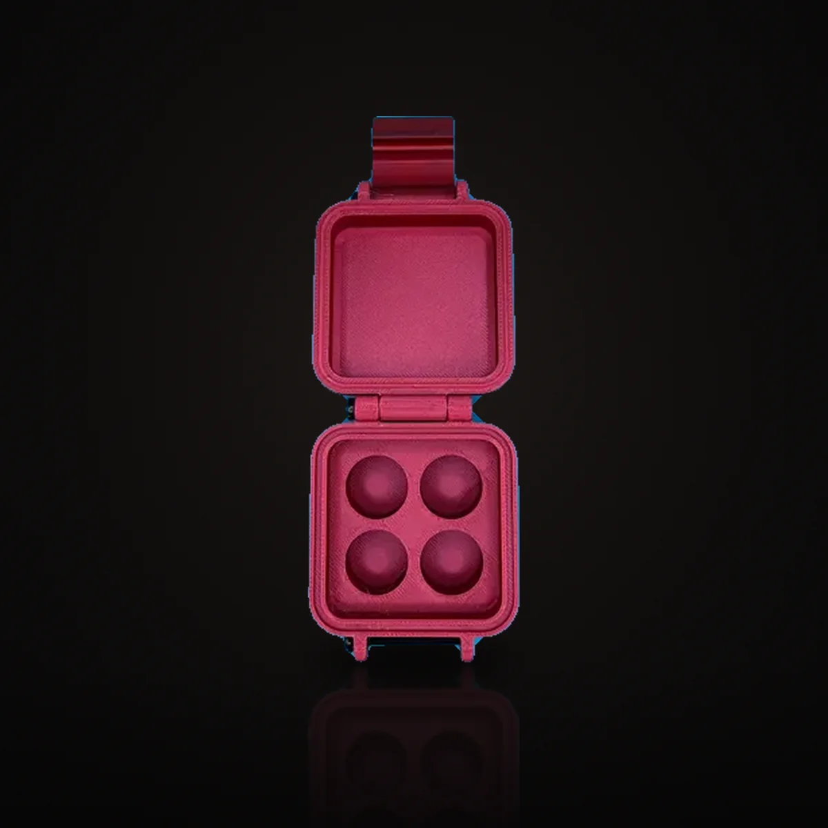 3mL Vial Case | 4-Slot Storage | Travel Cold Storage