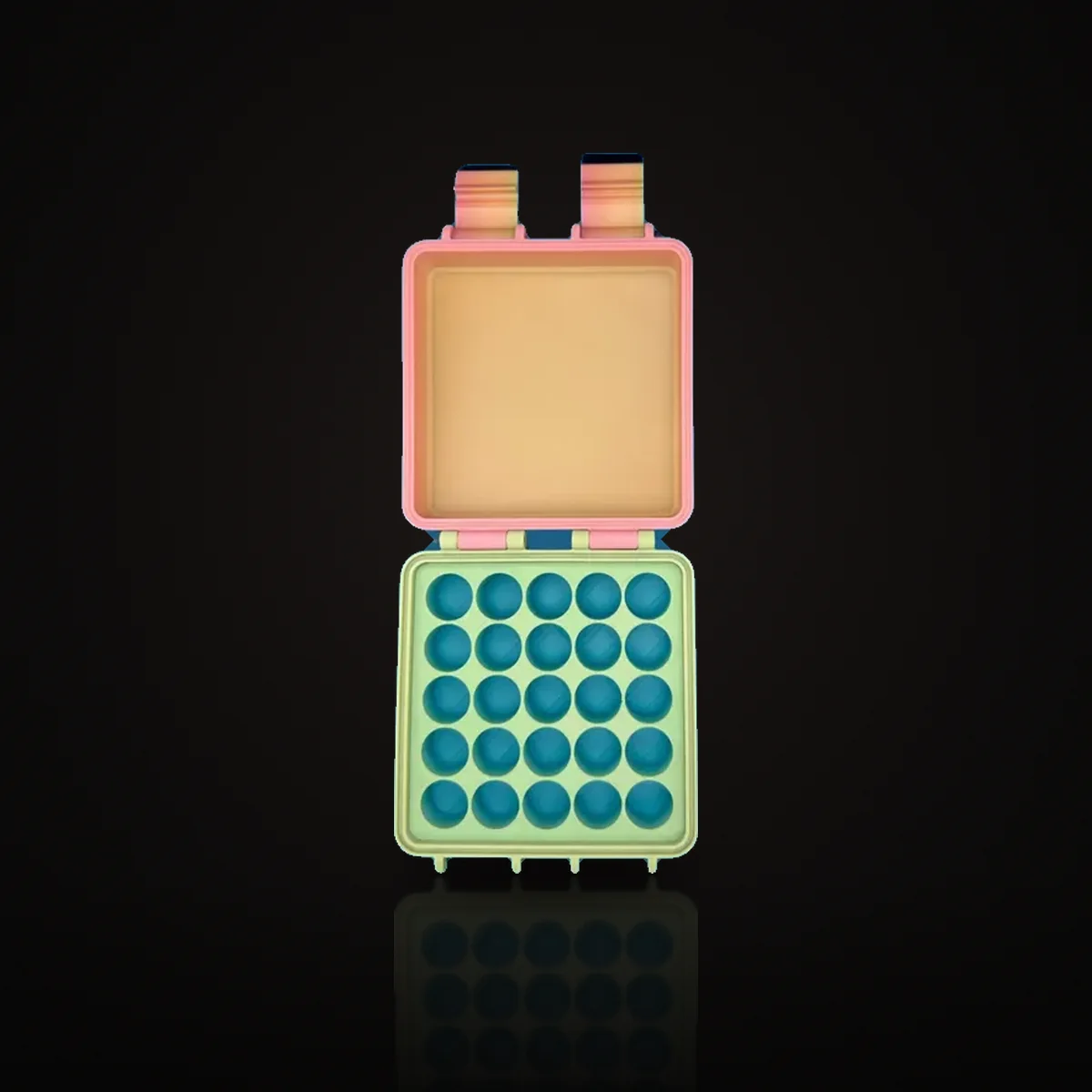 3mL Vial Case | 25-Slot Holder | 3D Printed Cold Storage