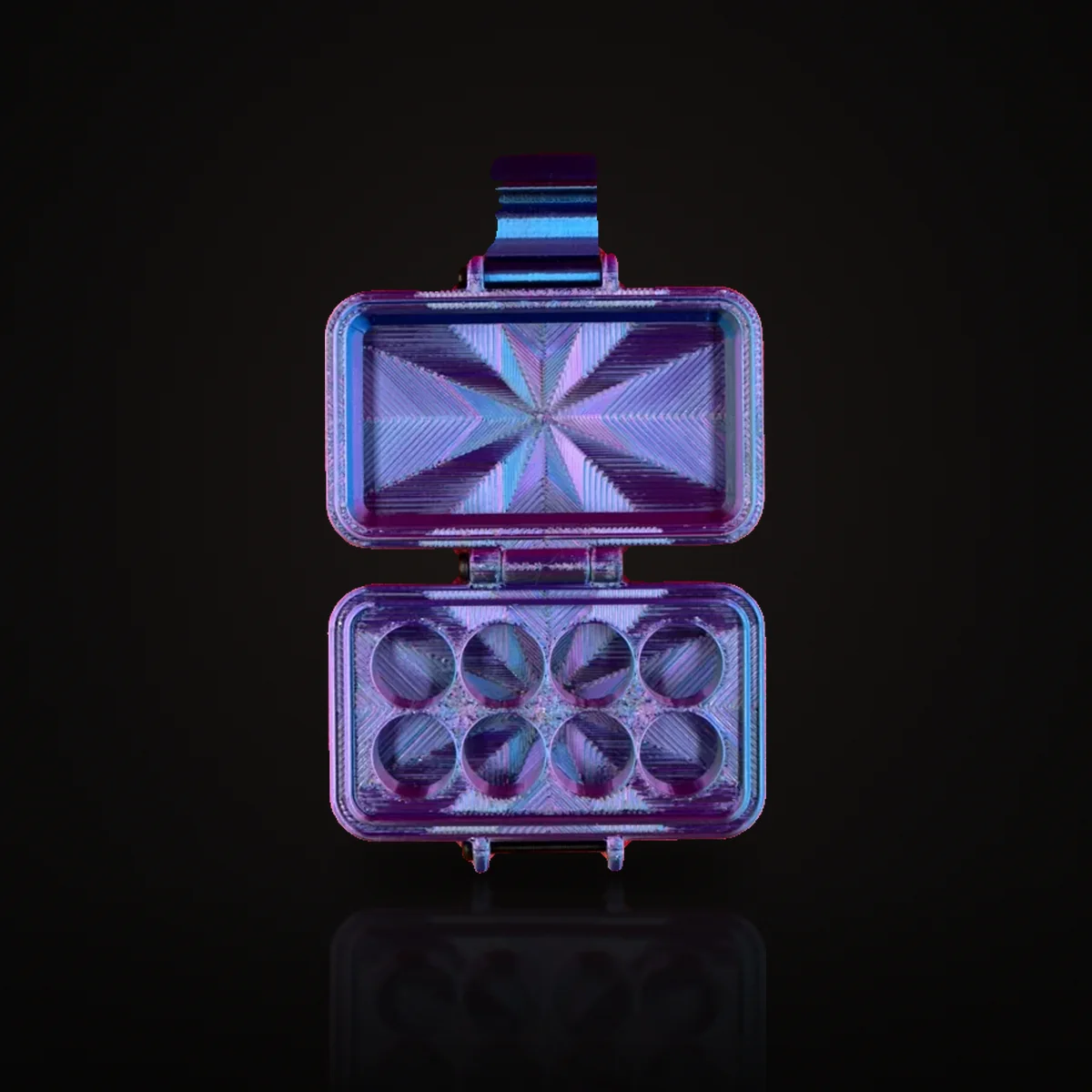 3mL Vial Case | 8-Slot Travel Cold Storage