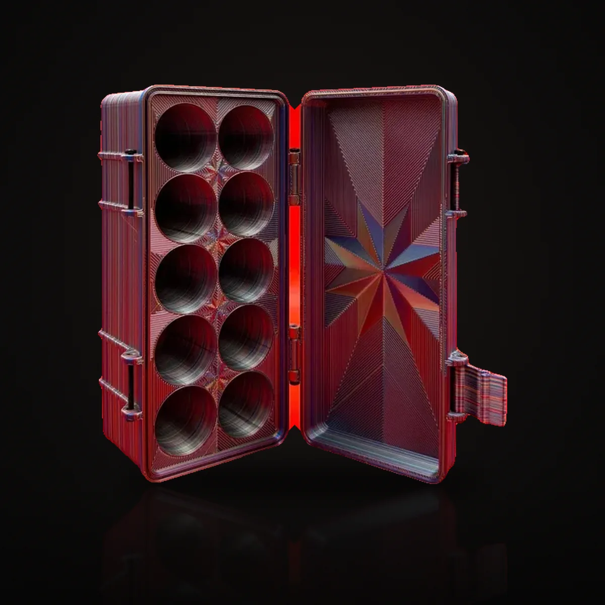 30ml Vial Storage Box | 10-Slot Organizer