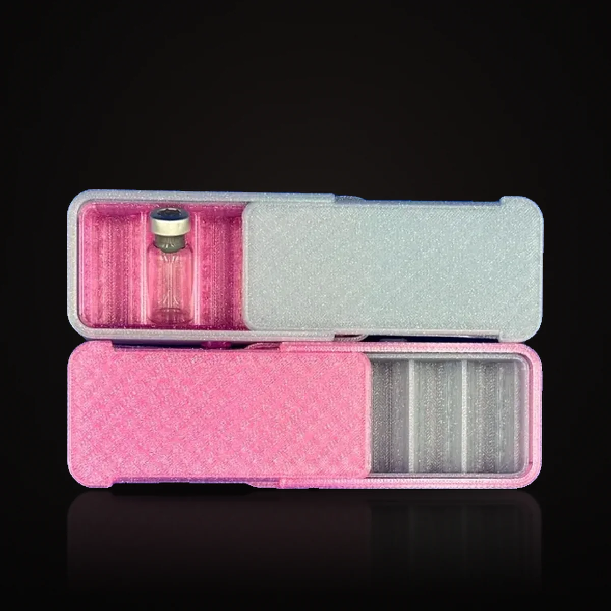 Slide-Lock 3ml Vial Storage (Max Diameter = 0.63” | Max Height = 1.44”)