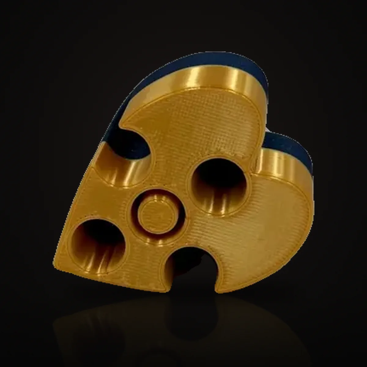 3ml Cartridge Purge and Fill Station | Heart-Shaped 4-Slot Holder
