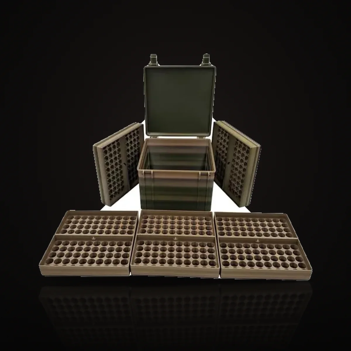 400-500 Vial Case | 3ml | Travel Cold Storage