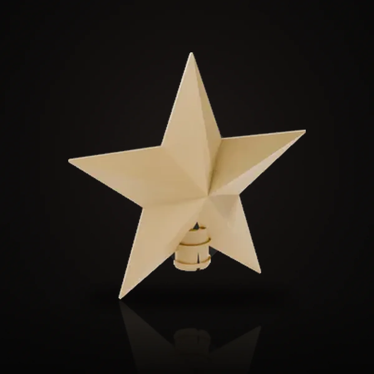 Star Tree Topper STL