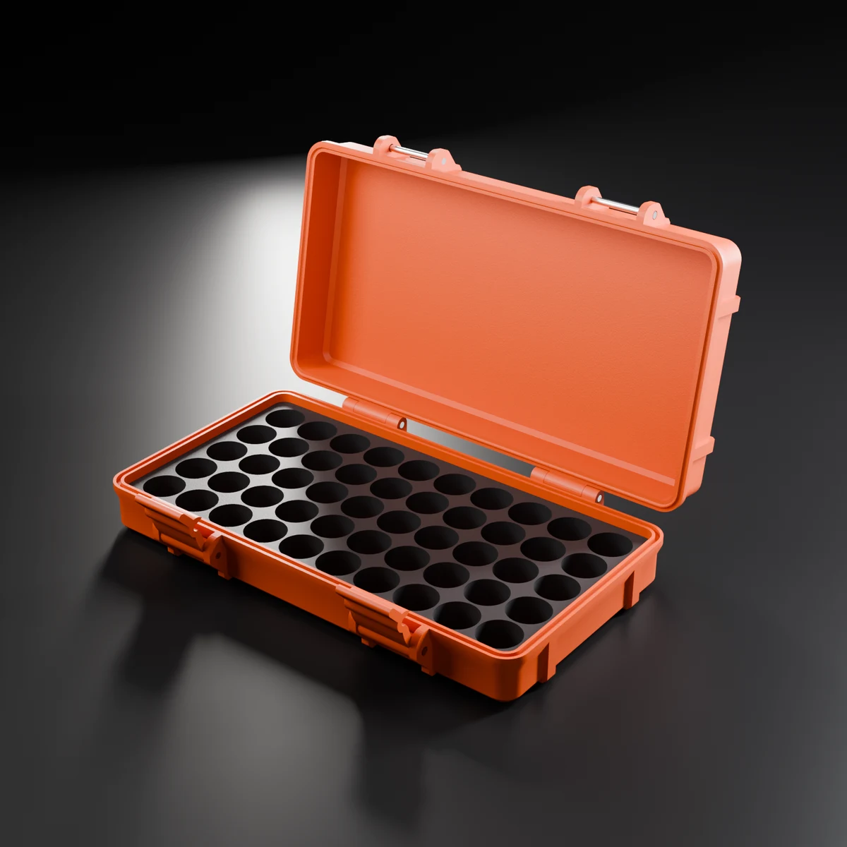Render: 3ml hard-shell vial cases